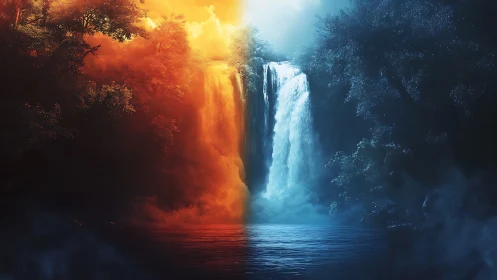 Dual-spectrum waterfall renders elemental contrast in one cascade