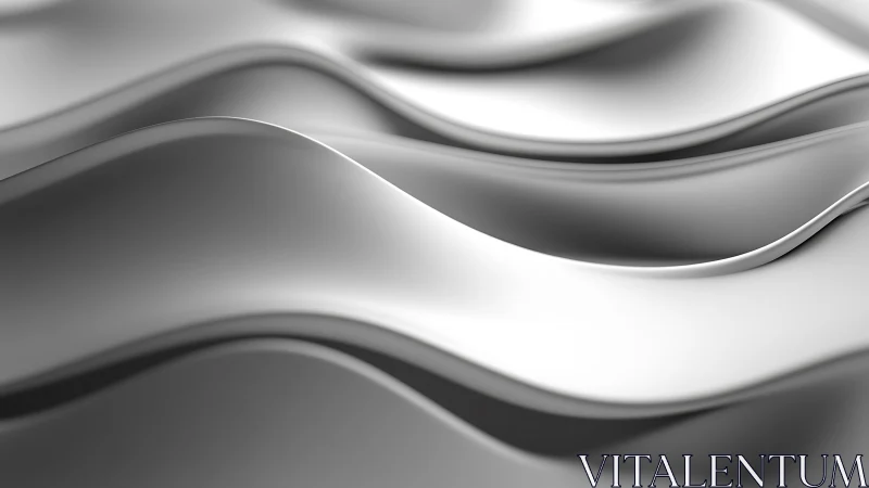 Smooth metallic wave surfaces form layered parametric geometry