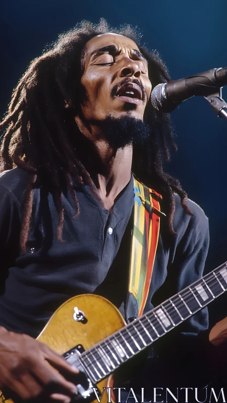 Reggae guitarist pours soul into a golden electric dream.