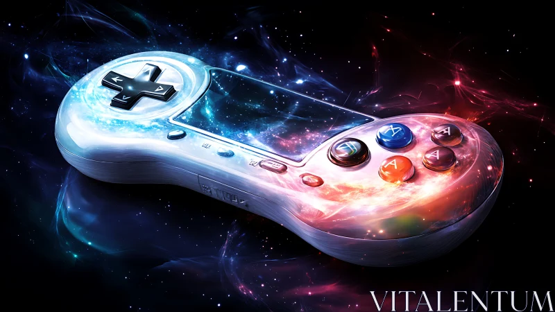 Cosmic Controller Awakens: Twin Nebulas Pulse Through Gaming Destiny.