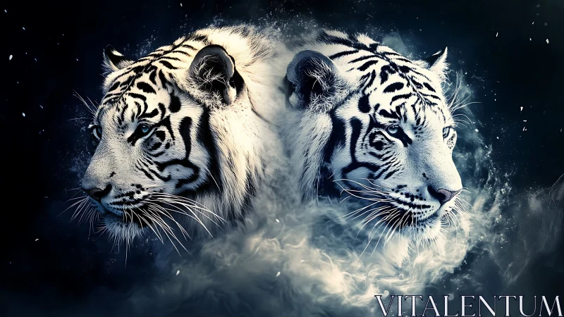 Dual Consciousness Emerges Where Celestial Tigers Contemplate Infinity