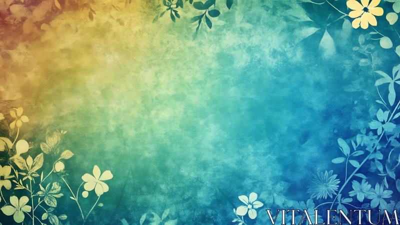 Color-swept meadow silhouettes quietly cradle dreamy light