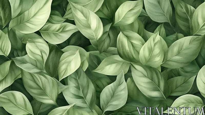 Leafy murmurs weave a soft emerald maze of gentle shade
