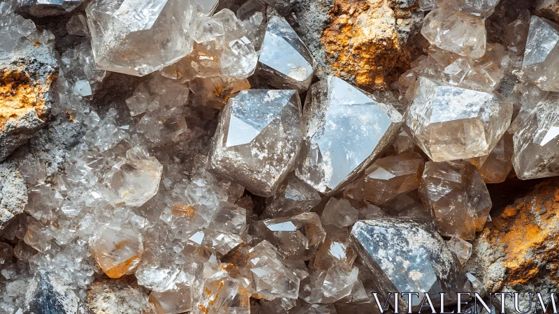 Caveborn crystal choir glittering against rusted stone walls.