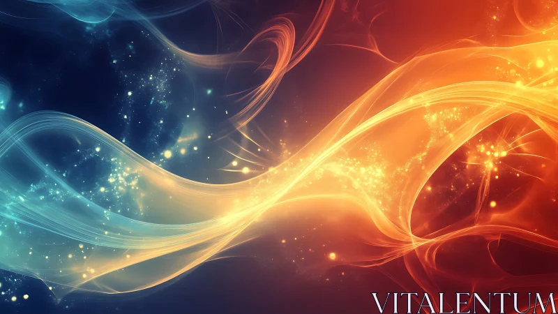 Fluid Light Waves with Thermal Gradient Transition