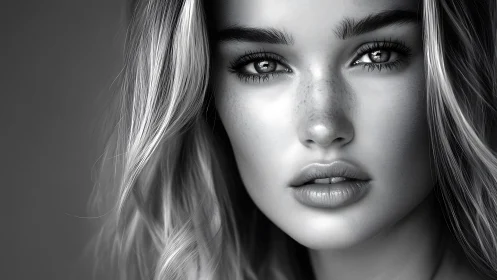 Soft light lingers on a thoughtful black and white portrait