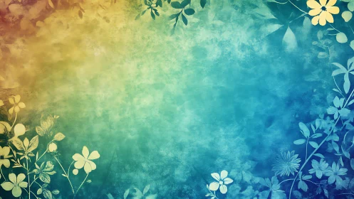 Color-swept meadow silhouettes quietly cradle dreamy light