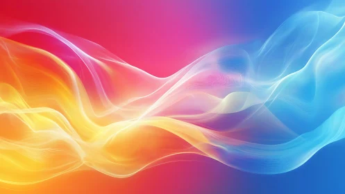 Chromatic silk currents drifting through sunrise gradients.