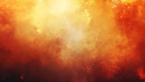 Abstract gradient background with intense warm color transitions.