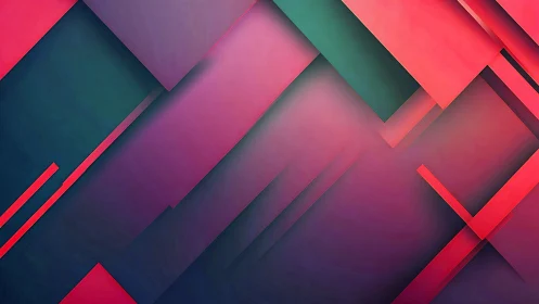 Layered diagonal gradients create intersecting geometric planes in RGB