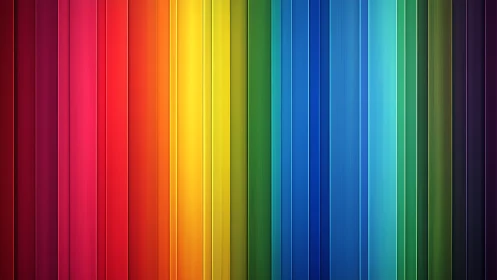 Vertical color bands form continuous spectrum across frame