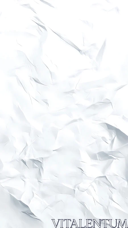 Whispered folds of white paper in a dreamy minimal dance.