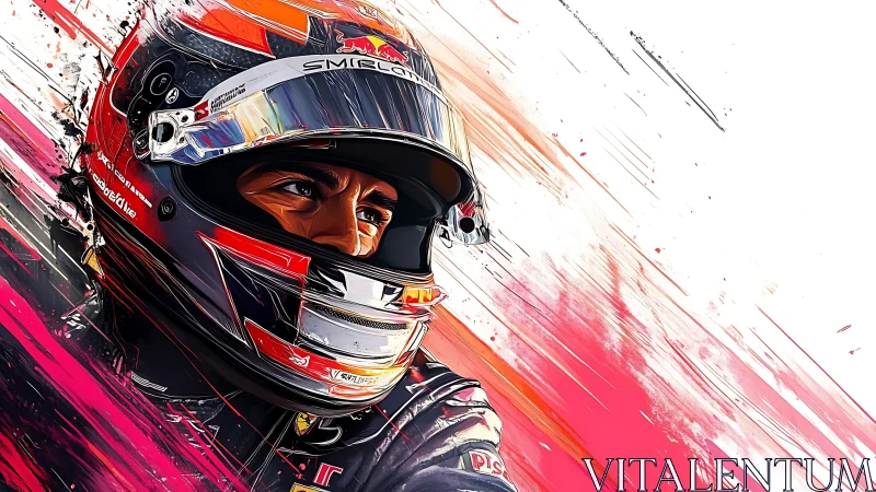 Helm of wildfire speed shattering the white horizon.