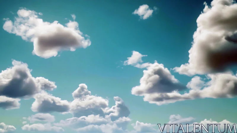 Soft afternoon clouds drifting across a calm blue sky.