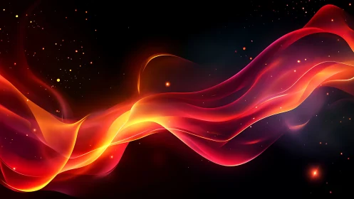 Flowing Luminous Energy Waves Against Dark Cosmic Space