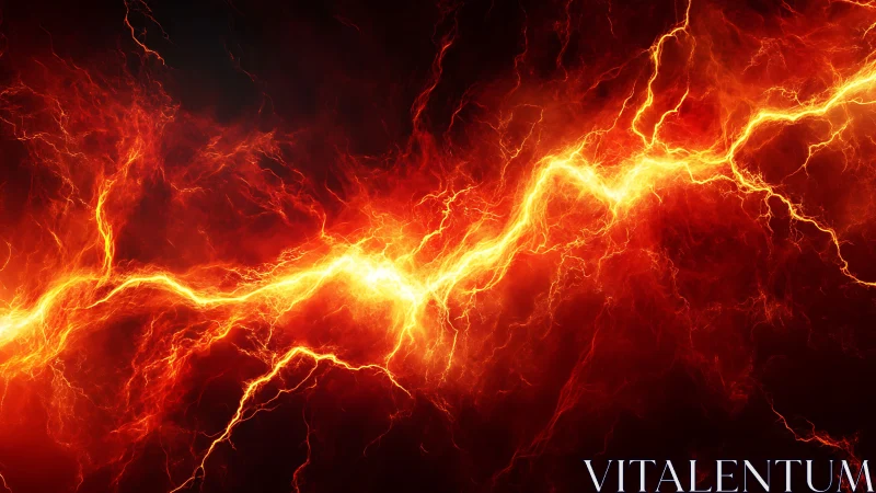 Electric Lightning Strike Energy Discharge