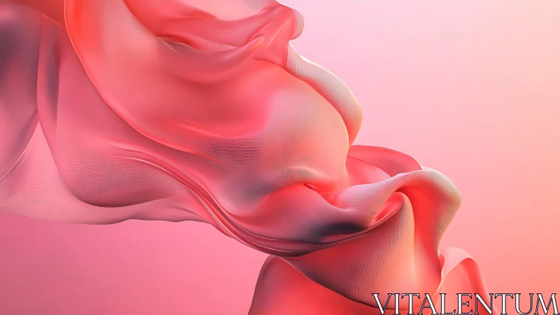 Silken coral currents rise like a frozen underwater sunrise