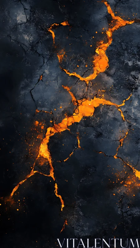 Lava Flow Network Analysis: Incandescent Fractal Patterns on Solidifying Basalt Substrate