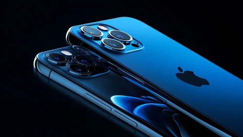 iPhone Pro Models Comparison Studio Shot