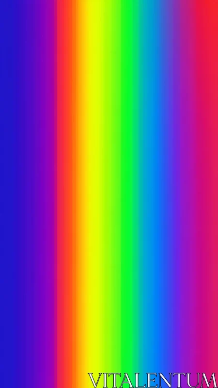 Vibrant vertical rainbow spectrum gradient background.