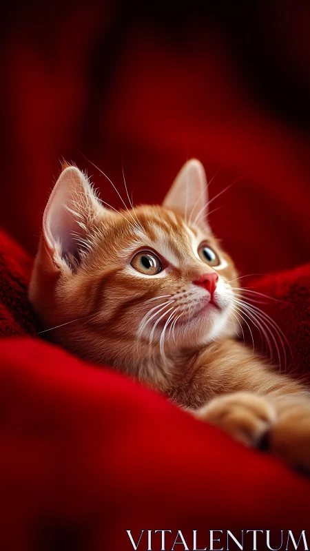 Ginger Whisker Wonder Locked in Crimson Reverie.