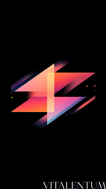 Neon prisms sprint sideways through velvet digital midnight