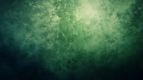 Green textured abstract surface shows mottled gradient field