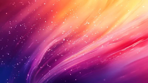 Vibrant Abstract Swirl with Dynamic Colors and Light Effects.
