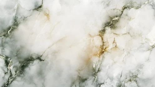Elegant white marble texture with gold and grey veining, modern style.