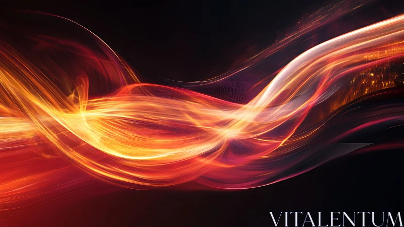 Molten Energy Cascades Through Darkness.