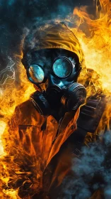 Guardian Eyes Burn Where Fire and Frost Collide