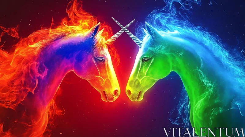 Bifurcated spectral unicorns in thermal chromatic opposition.