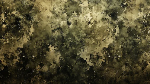 Grunge textured wall with mottled earth tone stains.