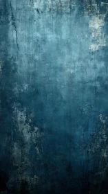 Moody blue textured wall that whispers quiet stories.