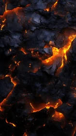 Active Coal Combustion with Exposed Incandescent Material.
