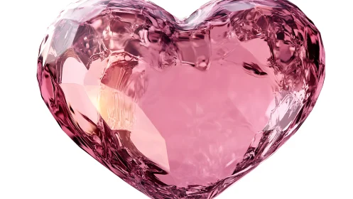 Crystalline Heart Glows in Luminous Fusion.