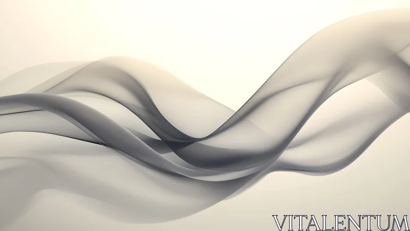 Silken smoke rivers glide across a whispering pale sky