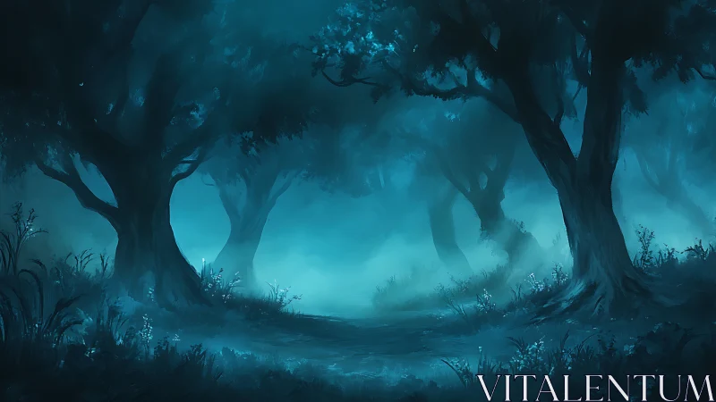 Mystical Forest Awakening: Luminous Grove Portal