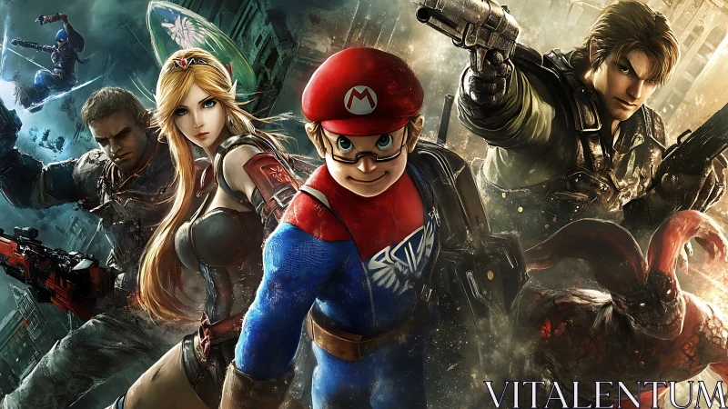 Heroic crossover squad steps forward into explosive battle