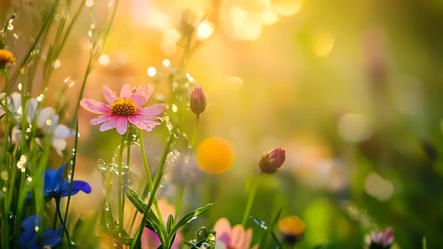 Shallow-depth macro photography with bokeh-rendered floral subjects and hydrophobic surface conditio