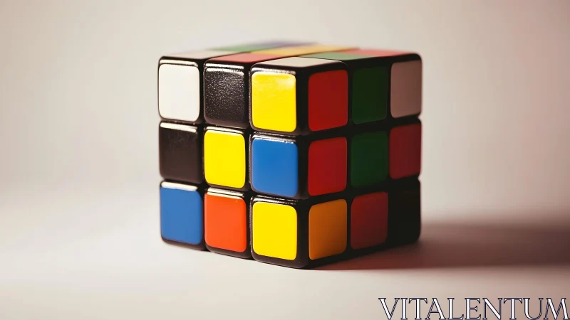 Colorful Rubik’s cube invites playful problem solving fun
