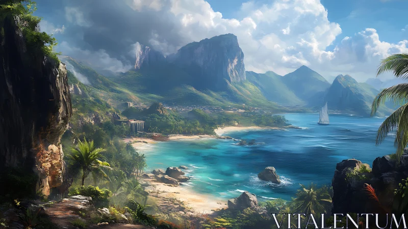 Paradise Valley Embraces Turquoise Waters and Towering Peaks