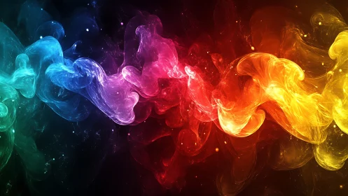 Spectral turbulence ribbon in multi-chromatic fluid dynamics.