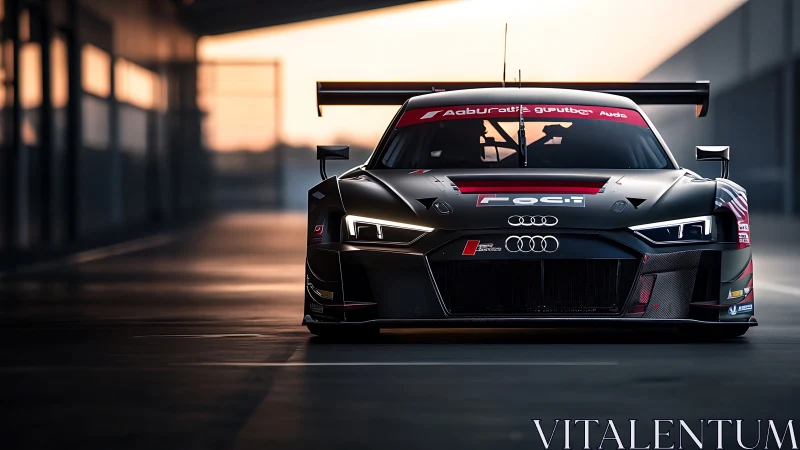 Track beast pauses at dusk, sharpening its carbon-fiber glare