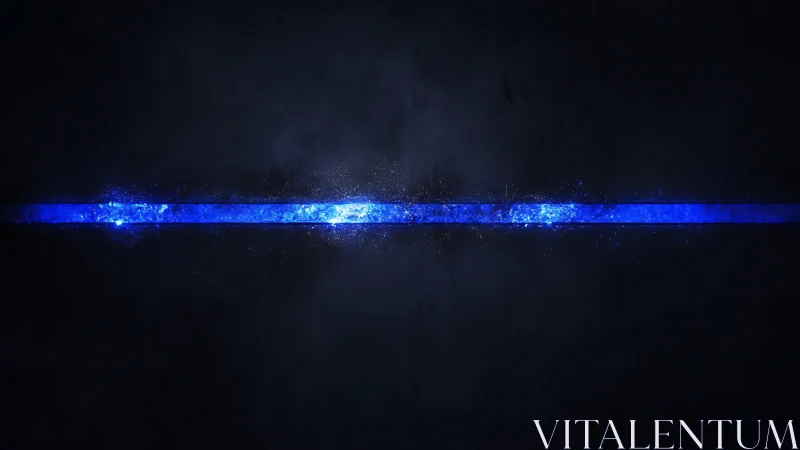 Starlit fracture line cuts through midnight cosmic silence.