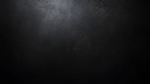 Textured black wall background with subtle light falloff.