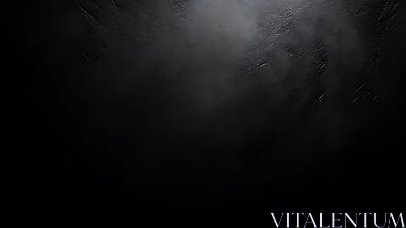 Dark textured surface with subtle foggy light gradient.