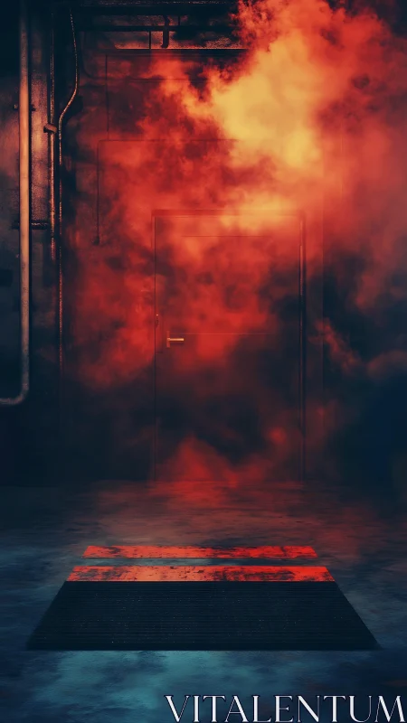 Volumetric Fire Simulation with Geometric Portal Architecture and Chromatic Gradient