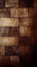 Textured metallic tile array with patina and micro abrasions.