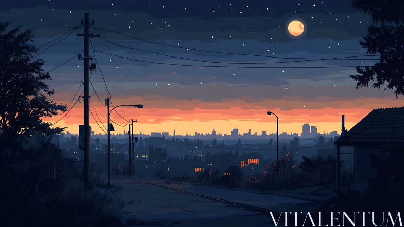 Quiet hilltop lanes watching a sleepy city ignite below.